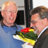 12.04.2010 - Zum Ehrenmitglied von Hannover 78 wurde Siegfried Aberle ...