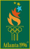 Logo der Olympischen Sommerspiele 1996 Atlanta  IOC