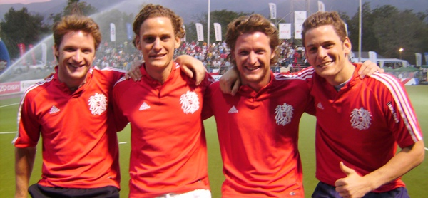 Tobias Hbner, Elmar Stremitzer, Thomas Hbner, Armin Stremitzer (v. li.). Foto: Geiger