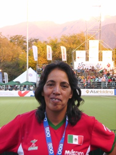 Edith Ramirez Arellano ist seit Januar Trainerin der mexikanischen Hockeyherren. Foto: Geiger